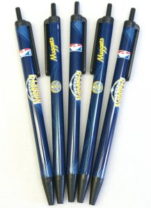 Denver Nuggets 5 Pack Click Pens