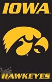 Iowa Hawkeyes 2 Sided Large House Flag Banner