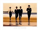 Posters: Jack Vettriano Poster Art Print - The Billy Boys (32 x 24 inches)