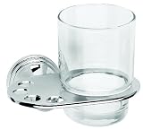 Croydex Westminster Tumbler and Holder, Chrome