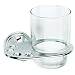 Croydex Westminster Tumbler and Holder, Chrome