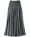 Full Skirts | Short Skirts | Long Skirts - Smocked skirt (plus-size 18W PLATINUM)