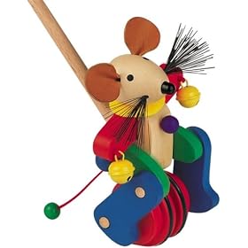 Selecta Spielzeug Mouse Push Toy - Spedino