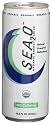 SEA2O&trade; Organic Energy Drink, No Caffeine, 10.5-Ounce Cans (Pack of 12)