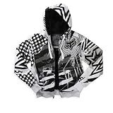 Fox Racing Men's Explosion Sasquatch Hoody - White - 45796-008