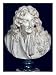 Bust of Jean de La Fontaine 1692 Art Styles Giclee Poster Print by Jean-Antoine Houdo...
