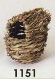 (Price/3)Finch Covered Twig Nest