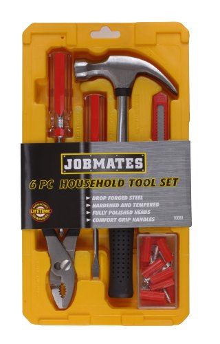 KR Tools 10088 6-Piece Household Tool Set