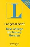 Dic Langenscheidt New College German: German- English- English- German (Langenscheidt Standard Dictionaries)