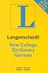 Dic Langenscheidt New College German: German- English- English- German (Langenscheidt Standard Dictionaries)