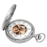 Charles-Hubert, Paris Two-Tone Mechanical Pocket Watch