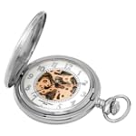 Charles-Hubert, Paris Two-Tone Mechanical Pocket Watch