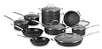 Cuisinart Chef`s Classic Nonstick Hard-Anodized 17-Piece Cookware Set