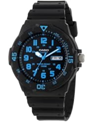 Casio Unisex MRW200H-2BV "Neo-Display" Black Resin Watch