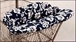 3 N 1 Shopping Cart & High Chair Cover -Daze Navy - Cuter Than A Ducks Butt
