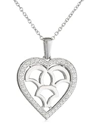 Myia Passiello "Iconic" Heart Shape Pendant Necklace