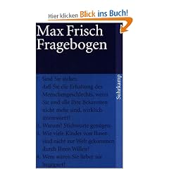 Fragebogen (suhrkamp taschenbuch)