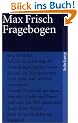 Fragebogen (suhrkamp taschenbuch)