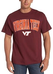 Virginia Tech Hokies 100% Cotton Short Sleeve T-Shirt