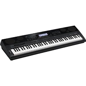 Estação de trabalho de teclado sensível ao toque Casio WK7500