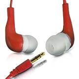 Tech Protect LG GW550 Red Personal 3.5mm Stero manos libres auriculares de alta calidad