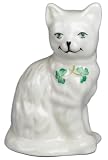 Belleek Quizical Cat