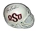 Barry Sanders Autographed/Hand Signed Authentic Oklahoma Mini Helmet