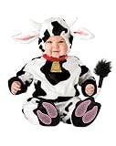Lil Characters Unisex-baby Newborn Mini Moo Costume