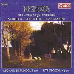 Hesperos - 20th Century Swiss Songs