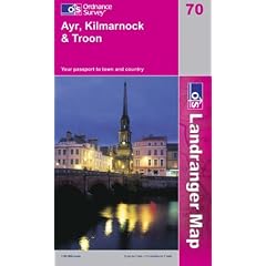 Ayr, Kilmarnock and Troon (Landranger Maps)