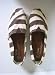 Apparel : Toms Shoes Beigh and Brown Canvas Slip On