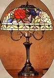 LAMPS BEAUTIFUL Tiffany Style Rose Table Lamp by Meyda Tiffany--Excellent customer service--see our feedback.