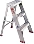 Werner 150-4 26-Inch 200-Pound Duty Rating Aluminum Step Stool