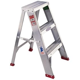 Werner 150-4 26-Inch 200-Pound Duty Rating Aluminum Step Stool
