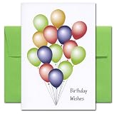 Birthday Cards: Big Bunch of Wishes, box of 10 cards & envelopes