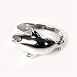 Sterling Silver Ring - Dolphin - Size: 6-10