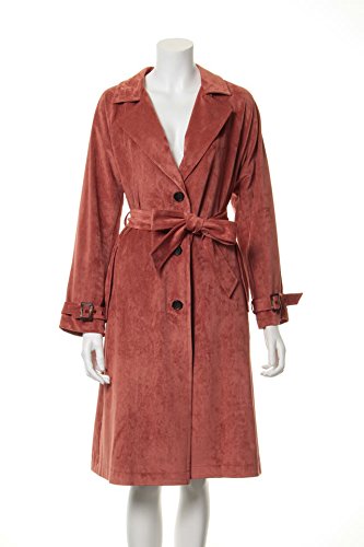 (リリーブラウン)Lily Brown スエードトレンチコート