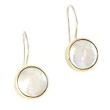 White Pearl Drop Earrings