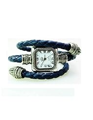 New Elegent Leather Strap fashion ladys womens bracelet watches wrist bangle watch WP@TLJ153755U