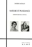Nature et puissance : Giordano Bruno et Spinoza