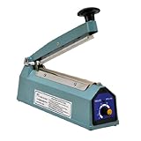 8' Hand Impulse Seal Machine with Heat PACKAGING & SEALER Poly Sealing Plastic Bag Element Kit