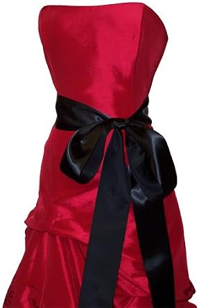 Strapless Taffeta Bridesmaid Prom Holiday Formal Gown Long Dress Junior Plus Size