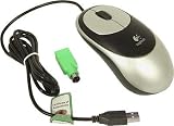 Logitech Black Optical Mouse-WHEEL PRO PS/2 USB 10PK ( 931136-0403 )