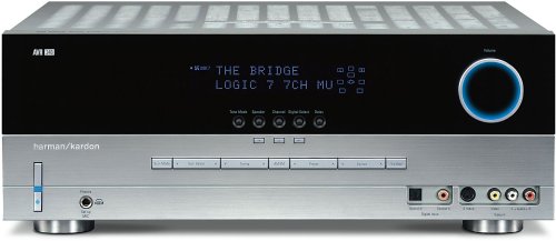 Harman Kardon AVR 340 7.1-Channel A/V Receiver, Silver