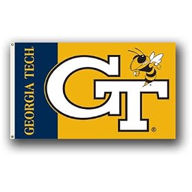 GEORGIA TECH YELLOW JACKETS 3' x 5' Flag