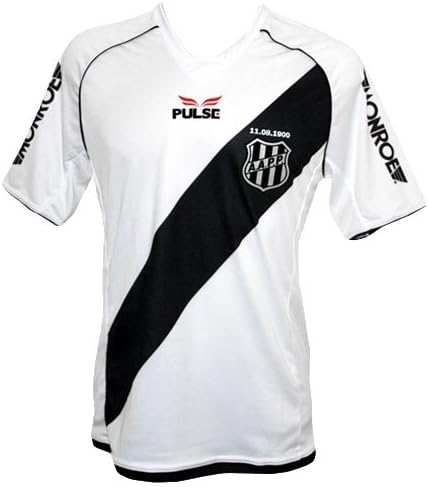 Pulse Ponte Preta Authentic Home Jersey 2012 - no. 10 | Camisa Pulse Oficial Ponte Preta I - nº 10 - 2012