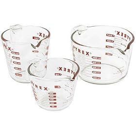 Pyrex Prepware 3-Piece Measuring Cup Set