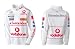 Vodafone Mclaren Mercedes Team Long Sleeve in White