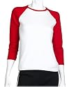 Trecento Women's Raglan Two Tone Tee