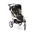 BOB Revolution 12" Aluminum Wheel Stroller in Black